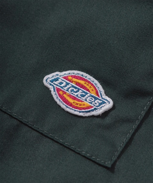 Dickies(ディッキーズ)の「【Dickies/ディッキーズ】ビッグシルエット T/Cツイル ワンポイント ワッペン ワークシャツ/ クレリック 半袖シャツ(シャツ/ブラウス・メンズ・アイボリー/ブラック/ベージュ/グリーン・XL/M/L)」の21枚目の写真