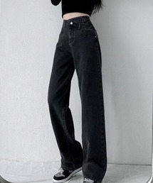 dream in the cradle（ドリームインザクレイドル）の「ハイウエストデニムパンツ（デニムパンツ）」