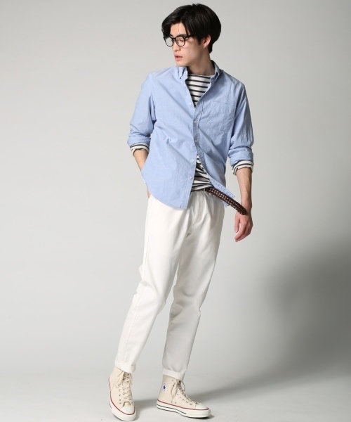 JOURNAL STANDARD relume(ジャーナルスタンダード レリューム)の「オックスフォードボタンダウンシャツ #(シャツ/ブラウス・メンズ・コバルトブルー/ホワイト/ブルー系その他・MEDIUM/SMALL/LARGE/X-LARGE)」の16枚目の写真