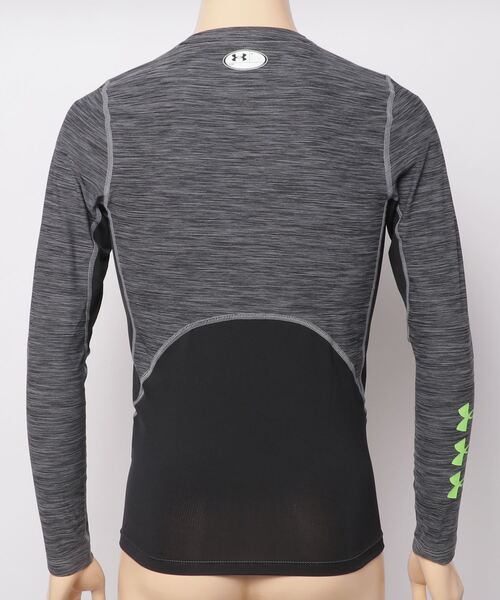 UNDER ARMOUR（アンダーアーマー）の「アンダーアーマー  UA HG Armour LS Novelty（インナーウェア/肌着・メンズ・ダークグレー/ブラック/ネイビー・M/LL/L/S/3L）」の5枚目の写真
