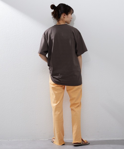 CIAOPANIC TYPY(チャオパニックティピー)の「YOURMINDプリントTee(Tシャツ/カットソー・メンズ・ホワイト/チャコールグレー・M/L)」の12枚目の写真