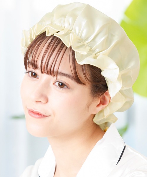 シルク100％ 美髪ナイトキャップ（その他ルームウェア）｜QUEENHEAD