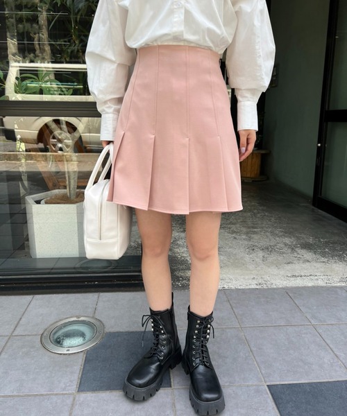 one after another NICE CLAUP（ワンアフターアナザーナイスクラップ）の「タンク底レースアップショートブーツ（ブーツ・レディース・ブラック・SMALL/MEDIUM/LARGE）」の12枚目の写真