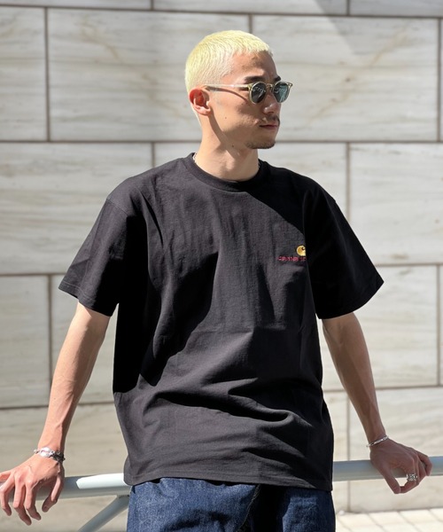 ★国内在庫/即発可*carhartt WIP*SPORT SCRIPT Tシャツ/Lサイズ セール】【Carhartt WIP】Script SS TEE i029956（Tシャツ