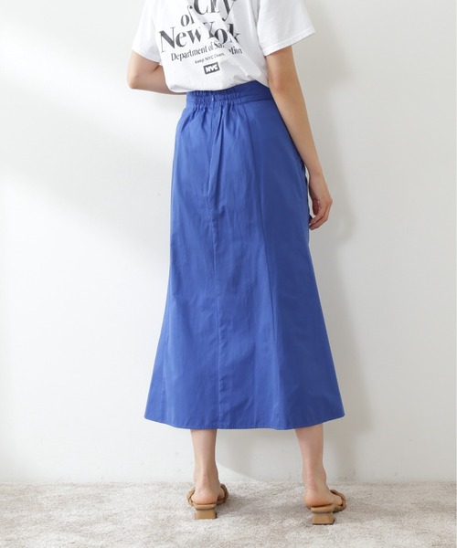 N.（N. Natural Beauty Basic）（エヌエヌナチュラルビューティーベーシック）の「◆ギャザーアップマーメイドスカート（スカート・レディース・クリーム/ブルー/レッド・MEDIUM）」の16枚目の写真