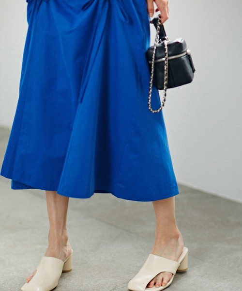 N.（N. Natural Beauty Basic）（エヌエヌナチュラルビューティーベーシック）の「◆ギャザーアップマーメイドスカート（スカート・レディース・クリーム/ブルー/レッド・MEDIUM）」の20枚目の写真