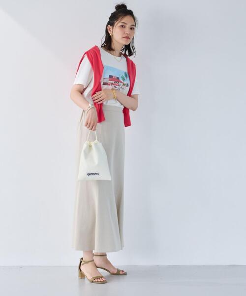 green label relaxing（グリーンレーベルリラクシング）の「【別注】＜Tatsumi Naoさんコラボ＞ LA イラスト プリント 半袖 Tシャツ（Tシャツ/カットソー・レディース・その他1/その他3/その他2・FREE）」の9枚目の写真