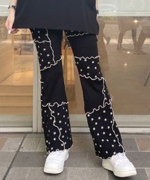 Candy Stripper | TINY FLOWER WAFFLE パンツ(その他パンツ)