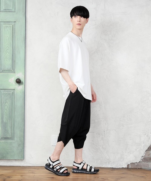 TopIsm(トップイズム)の「【2022】接触冷感 撥水加工 サルエルワイドパンツ(その他パンツ・メンズ・ベージュ/カーキ/ブラック・LL/L/M)」の12枚目の写真