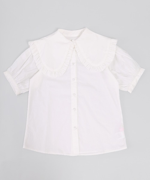 WC（ダブル シー）の「フリルカラーボリュームブラウス（シャツ/ブラウス・レディース・ホワイト/ブラック・FREE）」の10枚目の写真