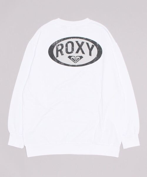 ROXY（ロキシー）の「ROXY/ロキシー   ビッグシルエット/オーバーサイズ/無地/タイダイ柄バックプリントスウェット   RLT224031（スウェット・レディース・マルチ/その他/ホワイト・M/L）」の13枚目の写真