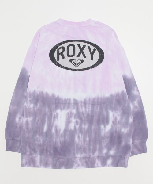 ROXY（ロキシー）の「ROXY/ロキシー   ビッグシルエット/オーバーサイズ/無地/タイダイ柄バックプリントスウェット   RLT224031（スウェット・レディース・マルチ/その他/ホワイト・M/L）」の14枚目の写真