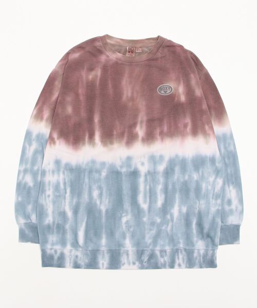 ROXY（ロキシー）の「ROXY/ロキシー   ビッグシルエット/オーバーサイズ/無地/タイダイ柄バックプリントスウェット   RLT224031（スウェット・レディース・マルチ/その他/ホワイト・M/L）」の20枚目の写真