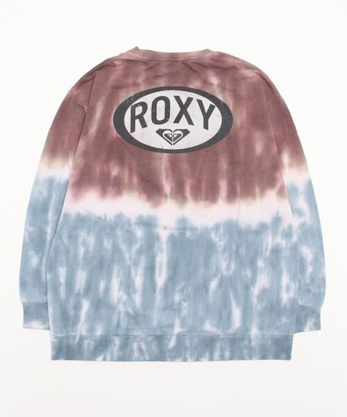 ROXY（ロキシー）の「ROXY/ロキシー   ビッグシルエット/オーバーサイズ/無地/タイダイ柄バックプリントスウェット   RLT224031（スウェット・レディース・マルチ/その他/ホワイト・M/L）」の8枚目の写真