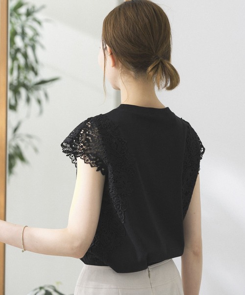 【美品】ERMANNO FIRENZE カットソー　レース　スリーブ　40 DRESSES – ERMANNO FIRENZE