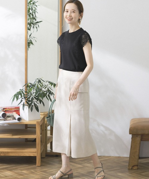「URBAN RESEARCH ROSSO WOMEN」 長袖シャツ FREE オフホワイト レディース URBAN RESEARCH ROSSO 「URBAN ROSSO」 長袖ブラウス FREE オフ
