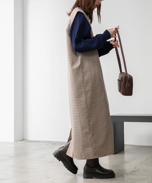 BONLECILL（ボンルシール）の「フェイクレザー トラックソールセンターシームブーツ（ブーツ・レディース・ブラック/ブラウン/ホワイト・S/M/L/LL）」の18枚目の写真