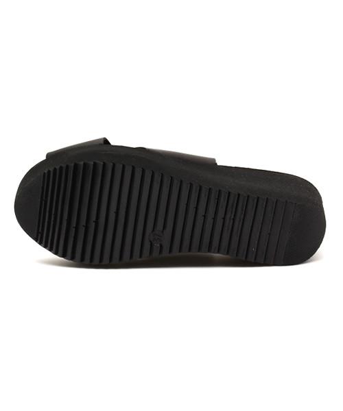 ROSE BUD(ローズバッド)の「【カタログ掲載】SG524 LEATHER BACK STRAP WEDGE SANDAL(サンダル・レディース・ブラック/ホワイト・37/39/36/35/38)」の10枚目の写真