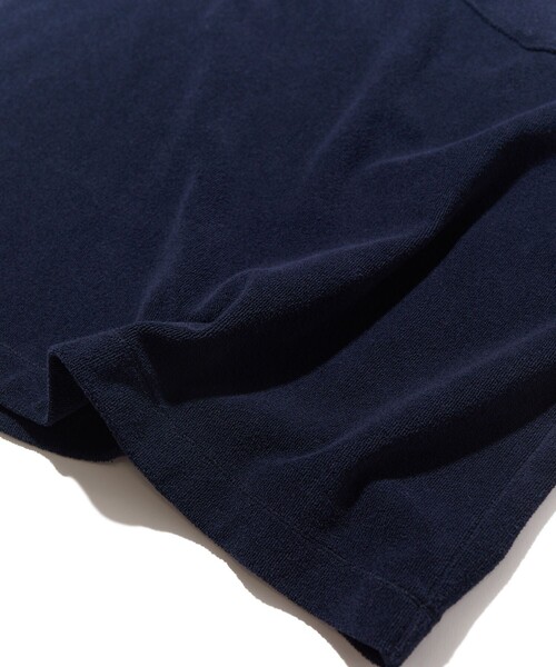 NAUTICA（ノーティカ）の「NAUTICA/ノーティカ Pile Pocket Tee（Tシャツ/カットソー・メンズ・ホワイト/ネイビー/ブラウン・MEDIUM/LARGE/X-LARGE/XX-LARGE）」の9枚目の写真