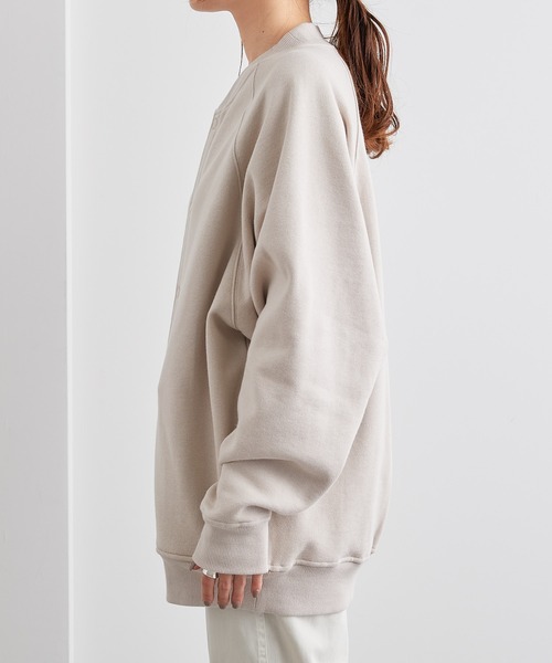 PUAL CE CIN（ピュアルセシン）の「裏起毛ブルゾン（ブルゾン・レディース・ピンク/グレイッシュベージュ/ベージュ/イエロー/ブルー系/ブラック・FREE）」の20枚目の写真