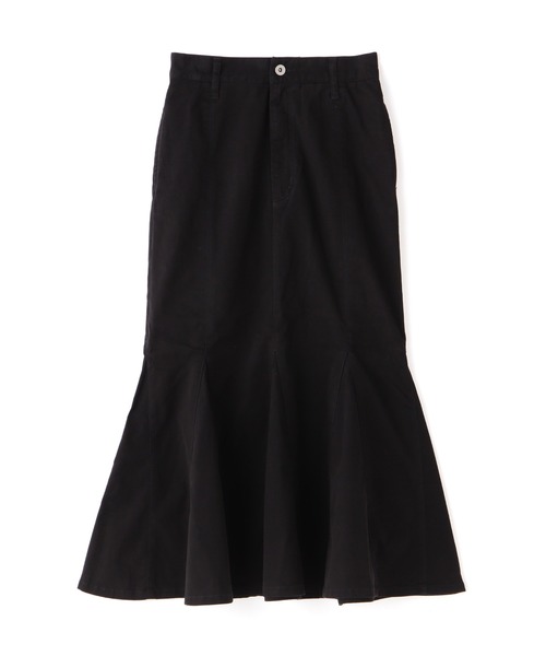 N.（N. Natural Beauty Basic）（エヌエヌナチュラルビューティーベーシック）の「【S Size Line】◆カラーチノフレアヘムスカート（スカート・レディース・ブラック/オレンジ・SMALL/MEDIUM）」の12枚目の写真