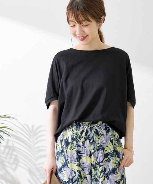 URBAN RESEARCH Sonny Label（アーバンリサーチサニーレーベル）の「ワイドコクーンプルオーバー（Tシャツ/カットソー・レディース・ホワイト/ブラック/グリーン/ピンク・FREE）」の19枚目の写真