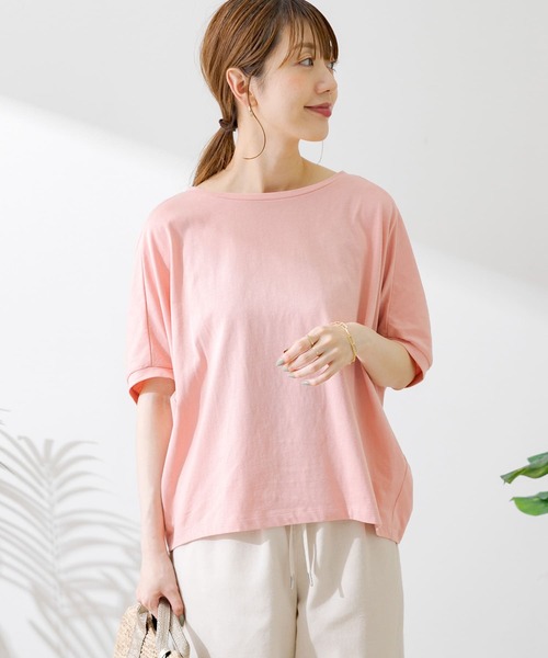 URBAN RESEARCH Sonny Label（アーバンリサーチサニーレーベル）の「ワイドコクーンプルオーバー（Tシャツ/カットソー・レディース・ホワイト/ブラック/グリーン/ピンク・FREE）」の10枚目の写真