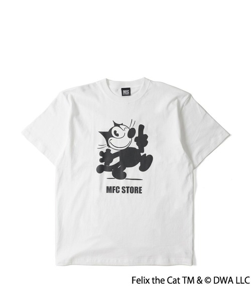 MFC STORE(エムエフシーストア)の「MFC STORE x FELIX TYPE 1 S/S TEE(Tシャツ/カットソー・メンズ・ブラック/ホワイト・S/M/XL/XXL/L)」の1枚目の写真