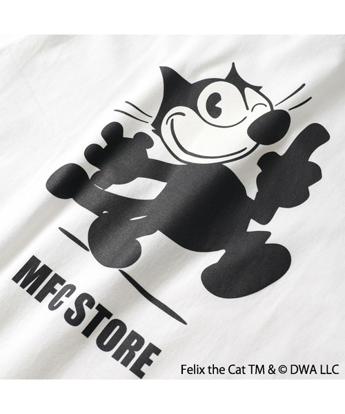 MFC STORE(エムエフシーストア)の「MFC STORE x FELIX TYPE 1 S/S TEE(Tシャツ/カットソー・メンズ・ブラック/ホワイト・S/M/XL/XXL/L)」の5枚目の写真