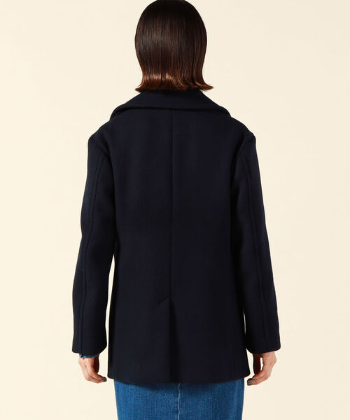 NOLLEY’S（ノーリーズ）の「ラムメルトン NMPピーコート（ピーコート・レディース・ネイビー・38）」の21枚目の写真