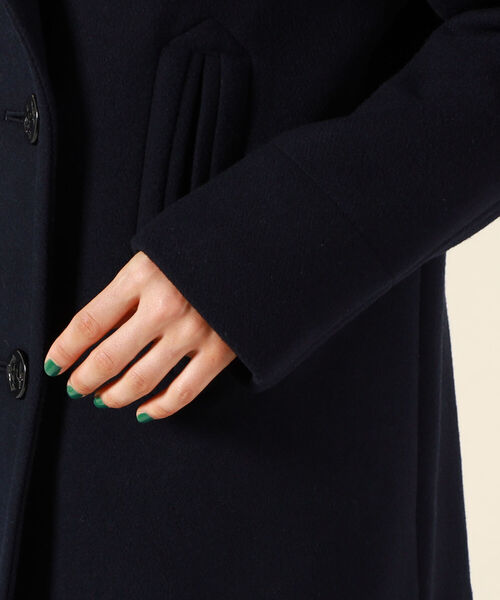 NOLLEY’S（ノーリーズ）の「ラムメルトン NMPピーコート（ピーコート・レディース・ネイビー・38）」の13枚目の写真