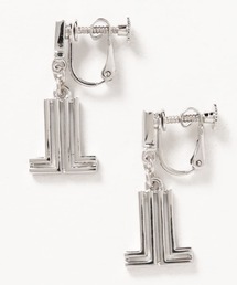 メタルロゴモチーフイヤリング