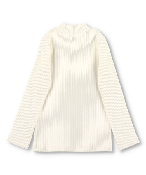 BRANSHES（ブランシェス）の「ハイネック長袖Tシャツ ロンT（Tシャツ/カットソー・キッズ・サックスブルー/アイボリー/ブラック/ピンク/その他/ブラウン・140/120/160/90/130/110/150/100）」の22枚目の写真