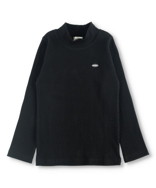 BRANSHES（ブランシェス）の「ハイネック長袖Tシャツ ロンT（Tシャツ/カットソー・キッズ・サックスブルー/アイボリー/ブラック/ピンク/その他/ブラウン・140/120/160/90/130/110/150/100）」の3枚目の写真