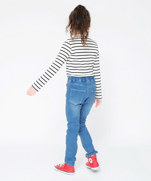 BRANSHES（ブランシェス）の「ハイネック長袖Tシャツ ロンT（Tシャツ/カットソー・キッズ・サックスブルー/アイボリー/ブラック/ピンク/その他/ブラウン・140/120/160/90/130/110/150/100）」の17枚目の写真