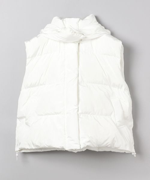 JEANASIS（ジーナシス）の「【YOGA】ボリュームパファーベスト/167940（ダウンベスト・レディース・ホワイト/ブラック・FREE）」の11枚目の写真