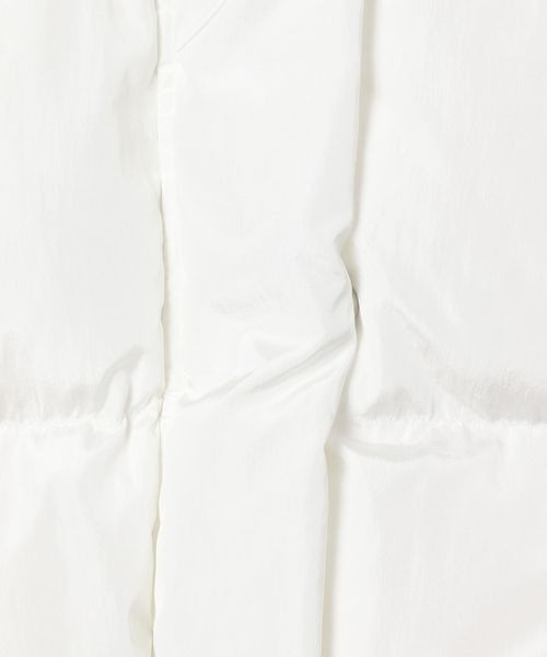 JEANASIS（ジーナシス）の「【YOGA】ボリュームパファーベスト/167940（ダウンベスト・レディース・ホワイト/ブラック・FREE）」の15枚目の写真