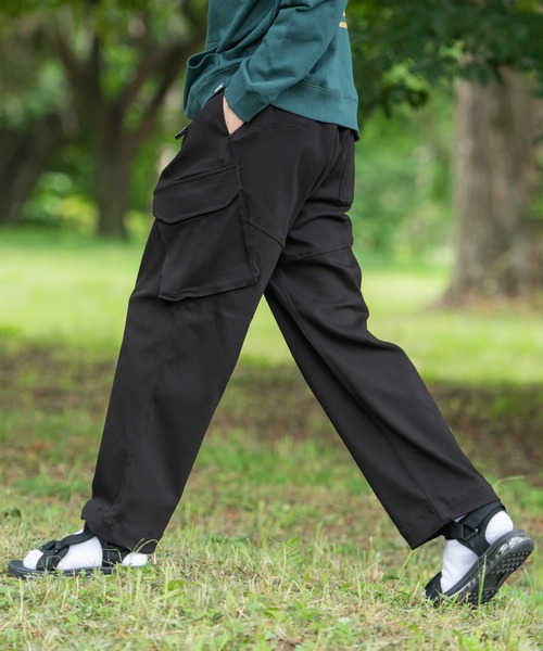 OUTDOOR PRODUCTS(アウトドアプロダクツ)の「【OUTDOOR PRODUCTS/アウトドアプロダクツ】10倍ストレッチ 裾ドローコード ワイドカーゴパンツ(カーゴパンツ・メンズ・ベージュ/カーキ/ブラック・SMALL/MEDIUM/LARGE/X-LARGE)」の20枚目の写真
