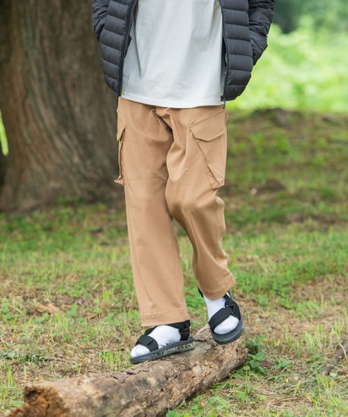 OUTDOOR PRODUCTS(アウトドアプロダクツ)の「【OUTDOOR PRODUCTS/アウトドアプロダクツ】10倍ストレッチ 裾ドローコード ワイドカーゴパンツ(カーゴパンツ・メンズ・ベージュ/カーキ/ブラック・SMALL/MEDIUM/LARGE/X-LARGE)」の21枚目の写真