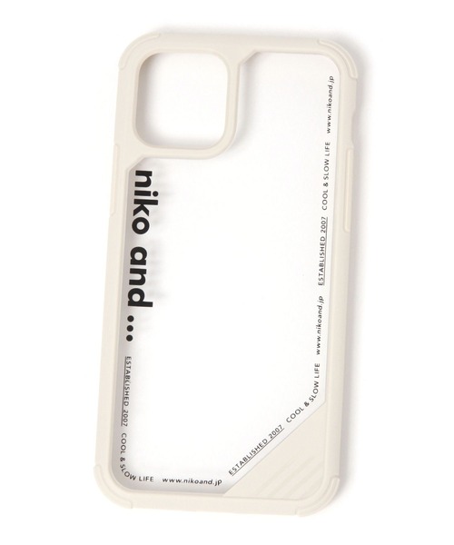 niko and...（ニコアンド）の「オリジナルニコロゴiPhoneケース (12/12Pro)（スマホケース/カバー・レディース・ホワイト/グレー/グリーン/アイボリー・0）」の16枚目の写真