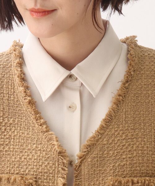 grove（グローブ）の「◆上品でクラシカルなツイードジレ（ベスト・レディース・ベージュ/ブラック・05/04/03/02/01）」の22枚目の写真
