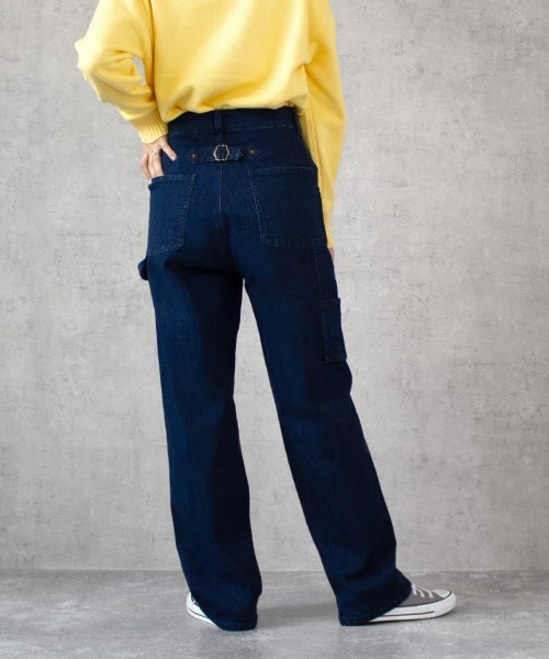 SELECT LEVERY(セレクトリベリー)の「ペインターパンツ(チノパンツ・レディース・ホワイト/ブラック/ワンウォッシュ/カーキ・MEDIUM/LARGE/X-LARGE/SMALL)」の7枚目の写真