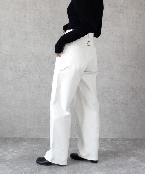 SELECT LEVERY(セレクトリベリー)の「ペインターパンツ(チノパンツ・レディース・ホワイト/ブラック/ワンウォッシュ/カーキ・MEDIUM/LARGE/X-LARGE/SMALL)」の18枚目の写真