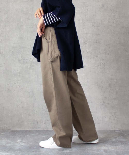 SELECT LEVERY(セレクトリベリー)の「ペインターパンツ(チノパンツ・レディース・ホワイト/ブラック/ワンウォッシュ/カーキ・MEDIUM/LARGE/X-LARGE/SMALL)」の21枚目の写真
