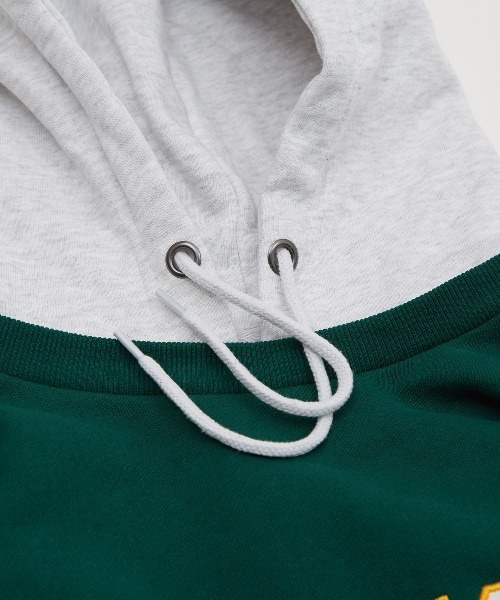 improves（インプローブス）の「フェイクレイヤード スウェット フード トレーナー（パーカー・メンズ・グリーン/アッシュ/イエローゴールド/ネイビー・LARGE/MEDIUM）」の12枚目の写真