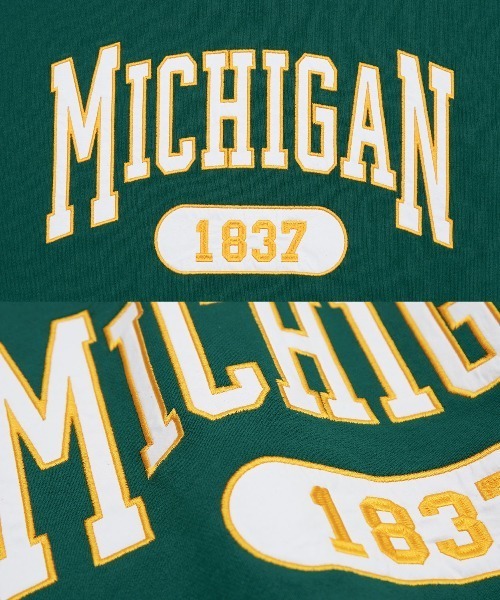 improves（インプローブス）の「フェイクレイヤード スウェット フード トレーナー（パーカー・メンズ・グリーン/アッシュ/イエローゴールド/ネイビー・LARGE/MEDIUM）」の14枚目の写真