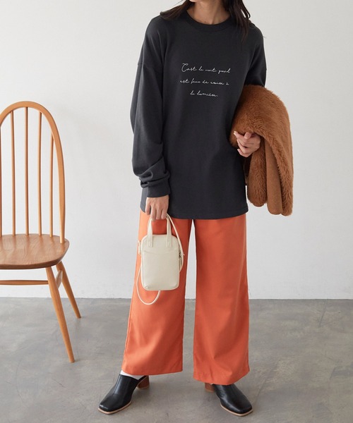 Chaco closet（チャコ クローゼット）の「ミニボストンお財布ショルダーバッグ（ショルダーバッグ・レディース・グリーン/レッド/ブラウン/ブラック/アイボリー/ブルー・FREE）」の7枚目の写真