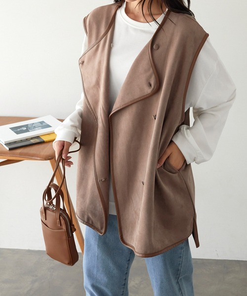 Chaco closet（チャコ クローゼット）の「ミニボストンお財布ショルダーバッグ（ショルダーバッグ・レディース・グリーン/レッド/ブラウン/ブラック/アイボリー/ブルー・FREE）」の9枚目の写真