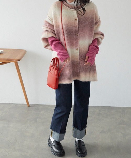 Chaco closet（チャコ クローゼット）の「ミニボストンお財布ショルダーバッグ（ショルダーバッグ・レディース・グリーン/レッド/ブラウン/ブラック/アイボリー/ブルー・FREE）」の17枚目の写真