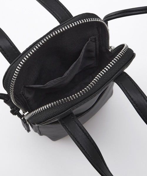 Chaco closet（チャコ クローゼット）の「ミニボストンお財布ショルダーバッグ（ショルダーバッグ・レディース・グリーン/レッド/ブラウン/ブラック/アイボリー/ブルー・FREE）」の18枚目の写真